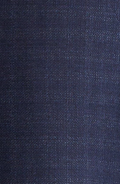Shop Zegna 15milmil15 Plaid Wool Blazer In Blue