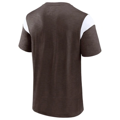 Shop Fanatics Branded Brown Cleveland Browns Home Stretch Team T-shirt