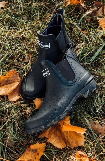 Barbour Wilton Chelsea Rain Boot In Olive
