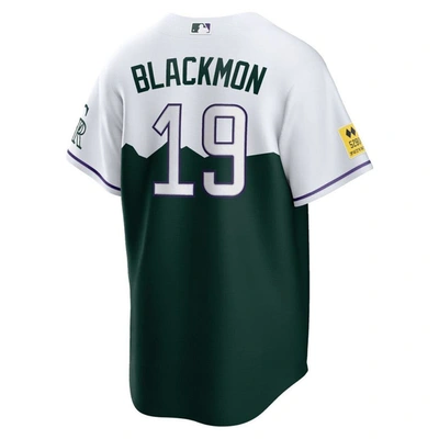 Shop Nike Charlie Blackmon Green Colorado Rockies City Connect Replica Player Jersey In White