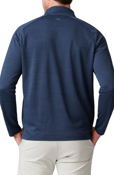 Shop Rhone Clubhouse Performance Quarter Snap Top In Navy