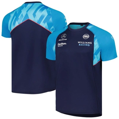 Shop Umbro Navy/light Blue Williams Racing 2023 Training Jersey