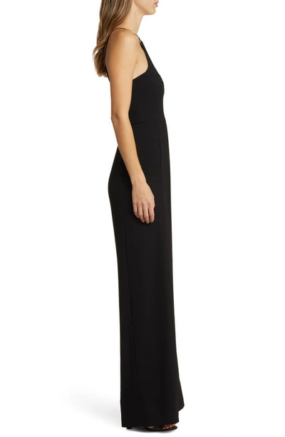 Black Halo Joaquin Halter Neck Jumpsuit In Black