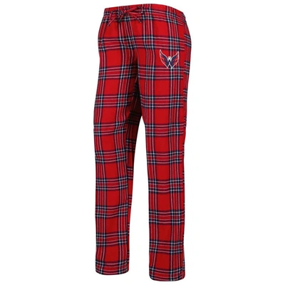Shop Concepts Sport Red/navy Washington Capitals Badge T-shirt & Pants Sleep Set