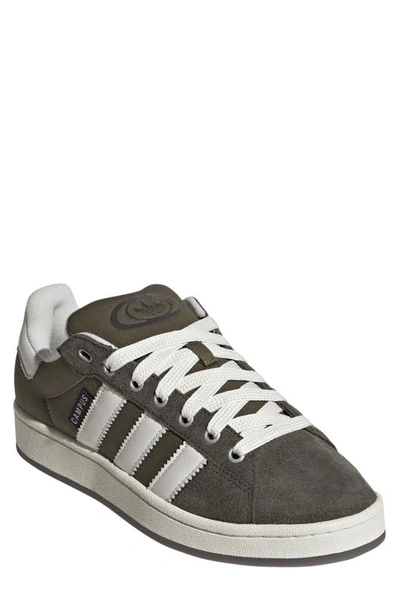 Shop Adidas Originals Campus 00s Sneaker In Olive/ White/ Shadow Olive