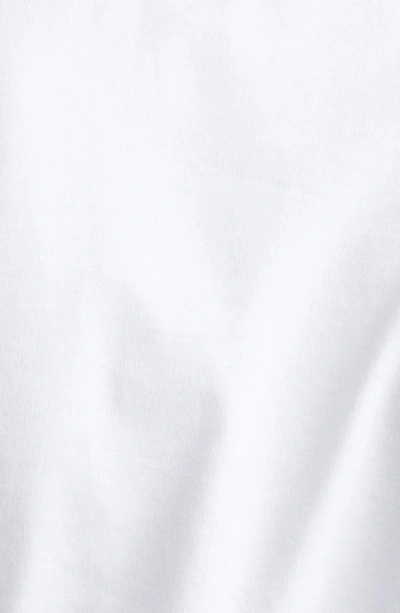 Balmain Logo-print Cotton T-shirt In Gab White/ Black