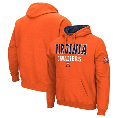 Shop Colosseum Orange Virginia Cavaliers Sunrise Pullover Hoodie