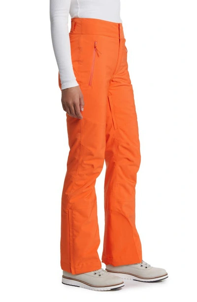 Shop Halfdays Alessandra Insulated Water Resistant Ski Pants In Flame