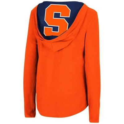 Shop Colosseum Orange Syracuse Orange Catalina Hoodie Long Sleeve T-shirt