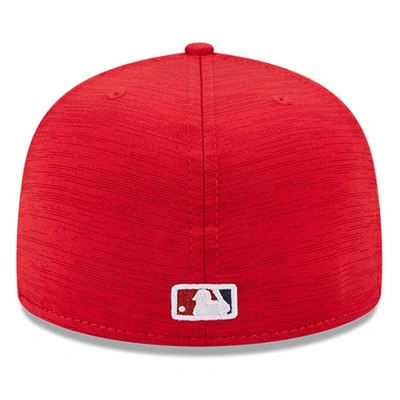 Shop New Era Red Washington Nationals 2023 Clubhouse 59fifty Fitted Hat