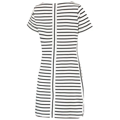 Shop Tommy Bahama White Las Vegas Raiders Tri-blend Jovanna Striped Dress
