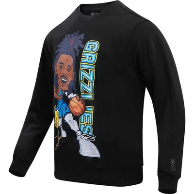 Shop Post Pro Standard Ja Morant Black Memphis Grizzlies Avatar Pullover Sweatshirt