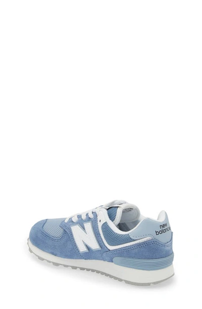 Shop New Balance 574 Sneaker In Mercury Blue