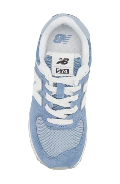 Shop New Balance 574 Sneaker In Mercury Blue