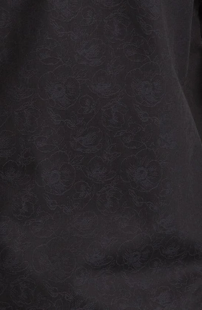 Shop Bugatchi Julian Shaped Fit Print Button-up Shirt In Black