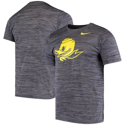 Shop Nike Black Oregon Ducks Tonal Velocity Legend T-shirt