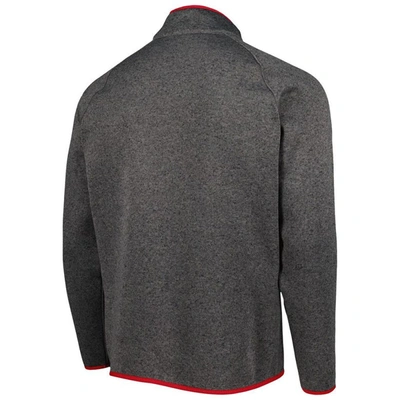 Shop Columbia Gray Ohio State Buckeyes Canyon Point Omni-shield Raglan Half-zip Pullover Top