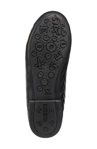 Shop Geox Plie Mary Jane Flat In Dark Black