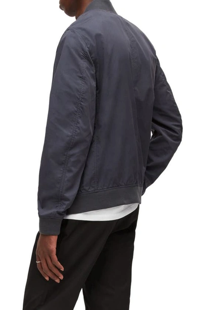 Allsaints Udan Slim Fit Bomber Jacket In Workers Blue ModeSens
