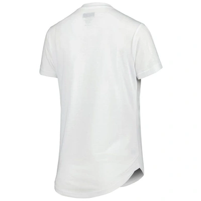 Shop Concepts Sport White/charcoal Indianapolis Colts Sonata T-shirt & Leggings Sleep Set