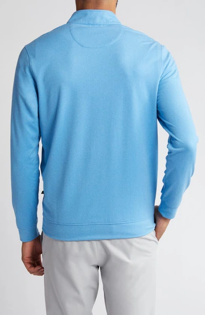 Shop Swannies Mckinnon Quarter Zip Golf Pullover In Blue