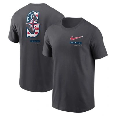 Shop Nike Anthracite Seattle Mariners Americana T-shirt
