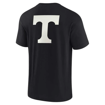 Shop Fanatics Signature Unisex  Black Tennessee Volunteers Elements Super Soft Short Sleeve T-shirt