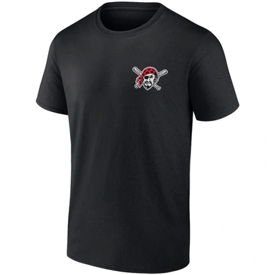 Shop Fanatics Branded Black Pittsburgh Pirates Iconic Bring It T-shirt