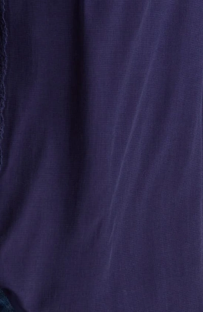 Wit & Wisdom Eyelet Accent Top In Navy
