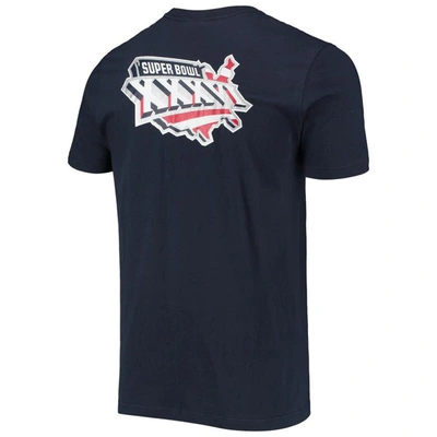 Shop New Era Navy New England Patriots Patch Up Collection Super Bowl Xxxvi T-shirt