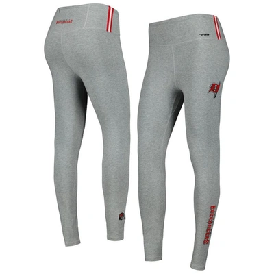 Pro Standard Heather Gray Tampa Bay Buccaneers Classic Jersey Leggings In Heather Gray