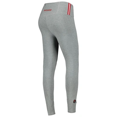 Pro Standard Heather Gray Tampa Bay Buccaneers Classic Jersey Leggings In Heather Gray