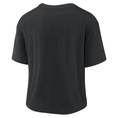 Shop Nike Black/white Arizona Cardinals High Hip Fashion T-shirt