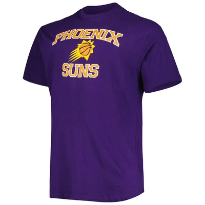 Shop Profile Purple Phoenix Suns Big & Tall Heart & Soul T-shirt