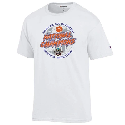 Shop Champion Soccer National S Locker Room T-shirt In White