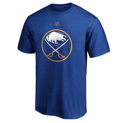 Shop Fanatics Branded Jeff Skinner Royal Buffalo Sabres Authentic Stack Name & Number T-shirt