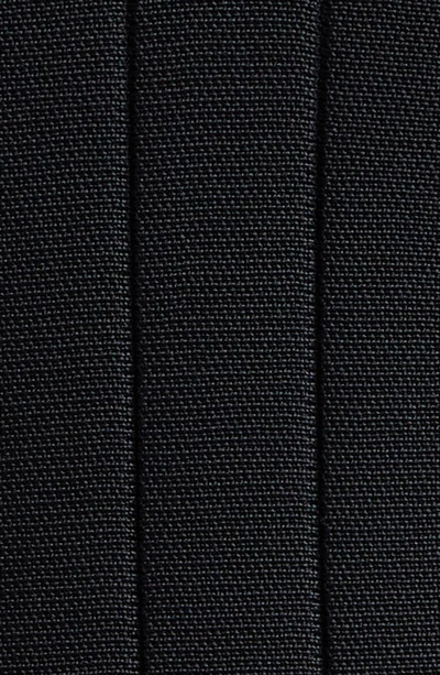 Shop St John St. John Evening Rhinestone Studded Long Sleeve Knit Gown In Black