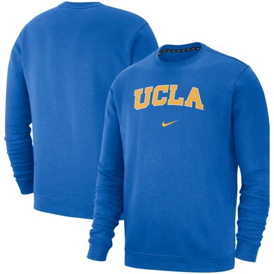 Shop Nike Blue Ucla Bruins Club Fleece Sweatshirt