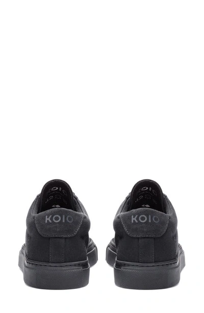 Shop Koio Capri Sneaker In Black Canvas