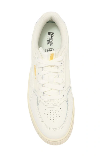 Puma Karmen Rebelle Platform Sneaker In Warm White- Team