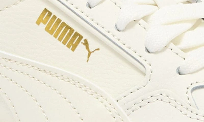 Puma Karmen Rebelle Platform Sneaker In Warm White- Team