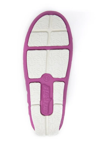 Shop Floafers Kids' Prodigy Water Shoe In Violet/ Bright White