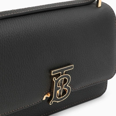 Shop Burberry Tb Mini Bag In Black