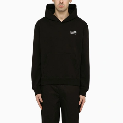 Shop Kenzo Sweatshirt Hoodie With Logo In Black