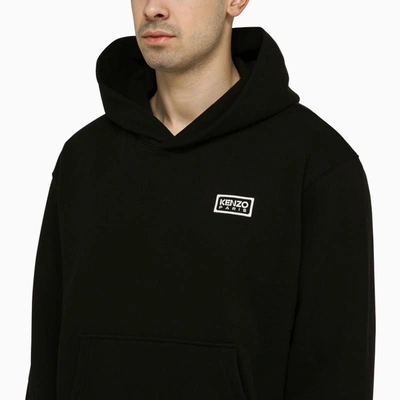 Shop Kenzo Sweatshirt Hoodie With Logo In Black