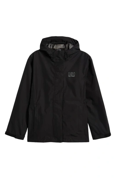Shop Helly Hansen Seven J Waterproof & Windproof Jacket In Black