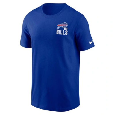 Shop Nike Royal Buffalo Bills Blitz Essential T-shirt