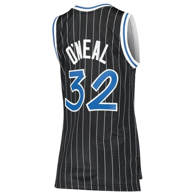 Shop Mitchell & Ness Shaquille O'neal Black Orlando Magic 1995/96 Hardwood Classics Swingman Jersey