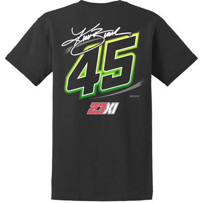 Shop 23xi Racing Black Kurt Busch Lifestyle 2-spot T-shirt