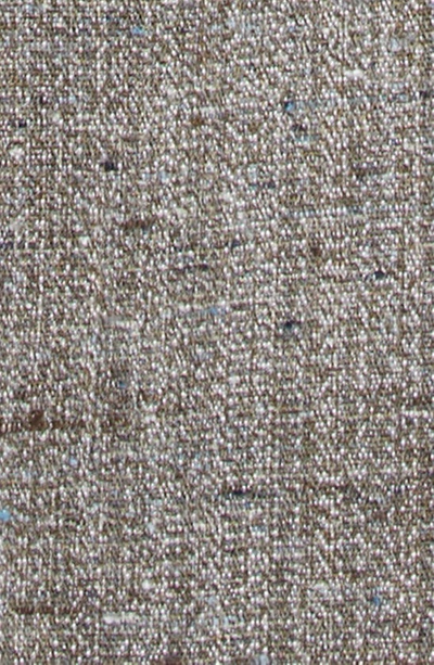 Shop Bottega Veneta Knotted Mélange Trousers In Brown/ White/ Blue